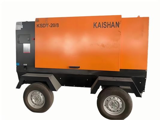 저소음 이동식 산업용 에어 컴프레서